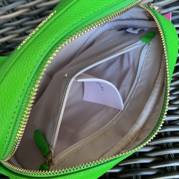 Kate Spade Astrid Oval Crossbody Leather Bag Peach Melba - Picture 10 of 16